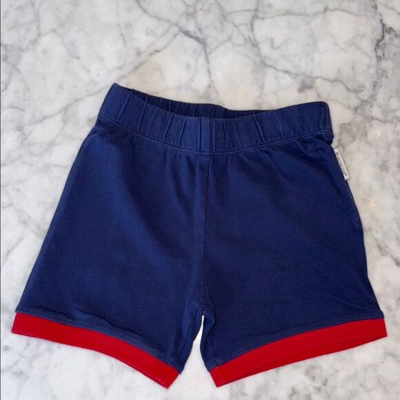 Moncler Blue and Red Athletic Shorts 2Y - Picture 1 of 5